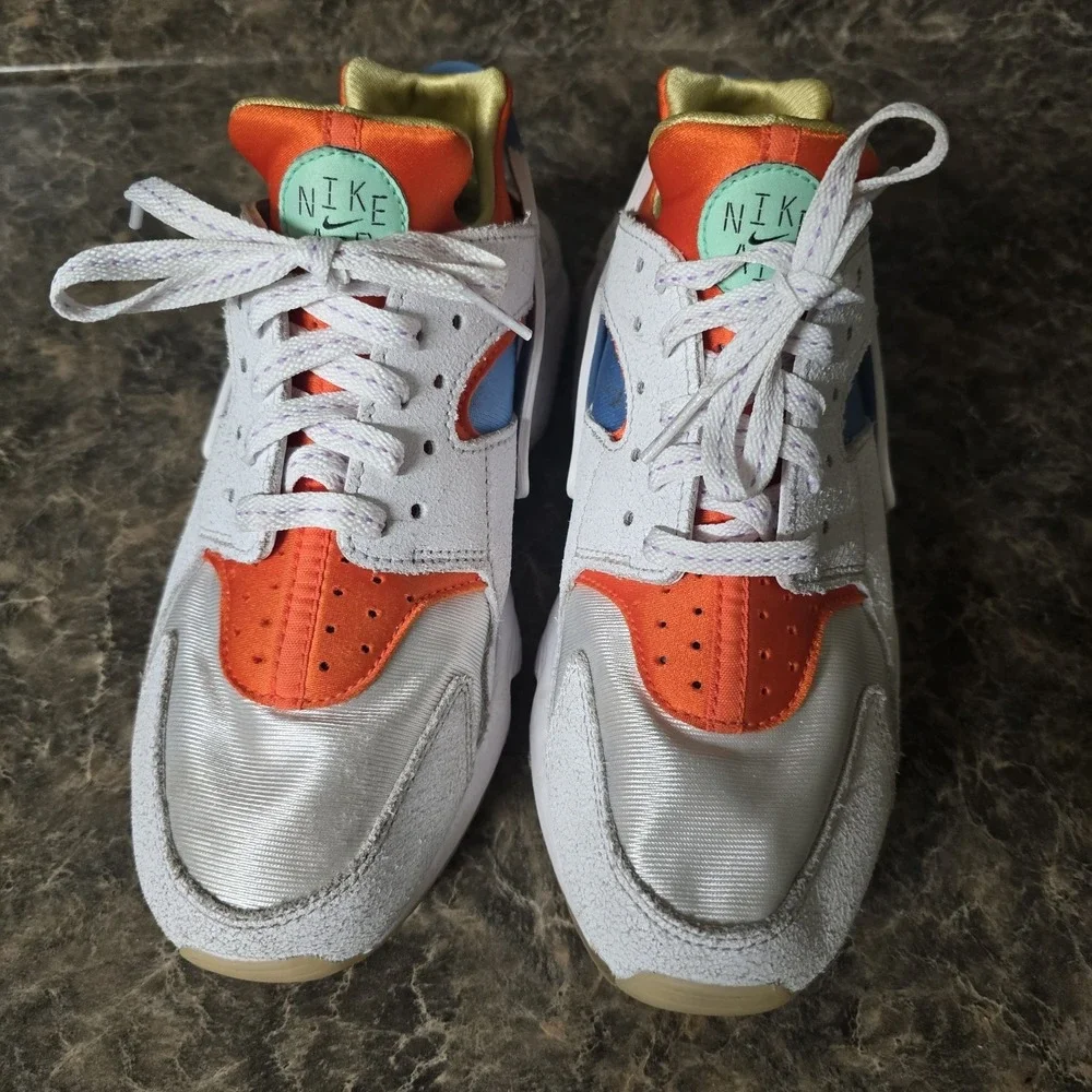 Nike Air Huarache Shoes Mens Size 8 Multicolor Athletic Sneakers DX2345-100